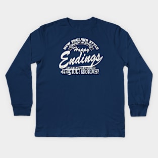 Hand Crafted Happy Endings Kids Long Sleeve T-Shirt